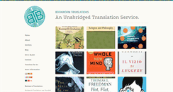 Desktop Screenshot of bookwormtranslations.com